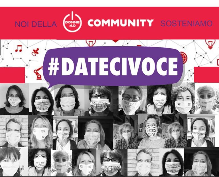 “Dateci Voce”, un flash mob per il riequilibrio di genere nella fase 2