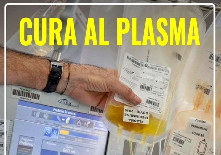 La Lombardia lancia la banca del plasma iperimmune contro il Covid