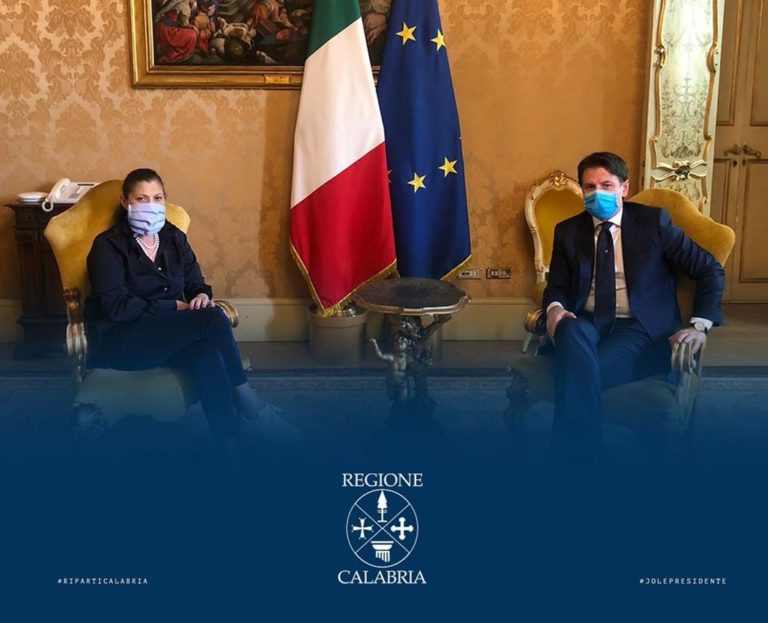 Santelli “Con Conte abbiamo parlato di una Calabria nuova”