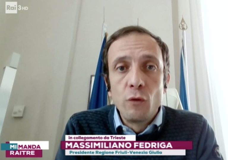 Fedriga “In Friuli Venezia Giulia tamponi di massa in case riposo”