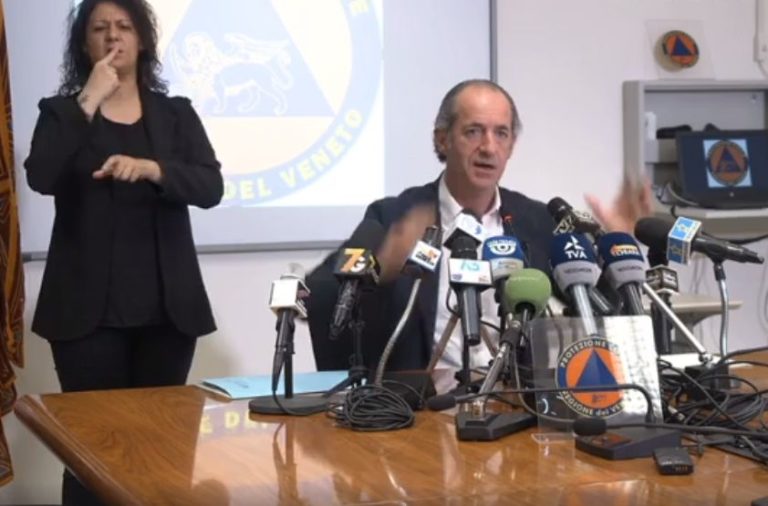 Zaia “Troppa movida, richiudo tutto se aumentano i contagi”
