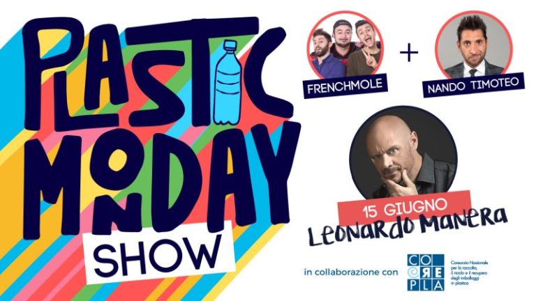 Al via il nuovo progetto social di Corepla “Plastic Monday Show”