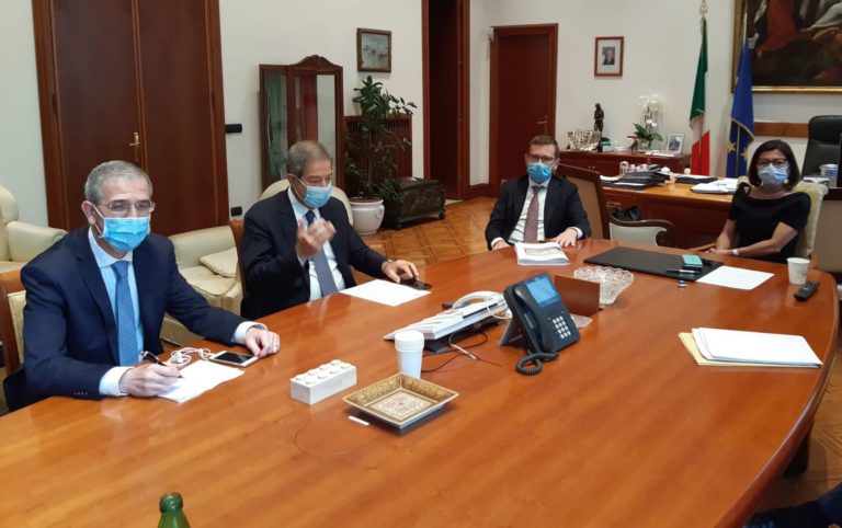 Trasporti, Musumeci incontra De Micheli e Provenzano