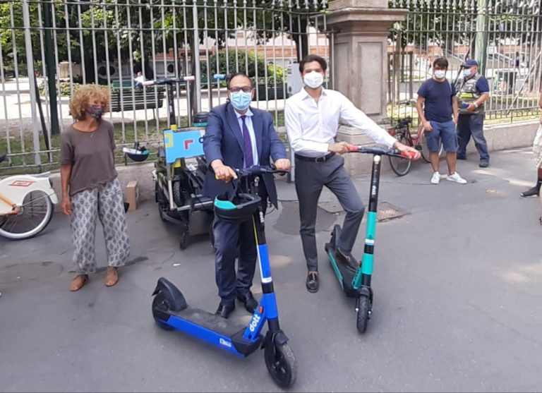 Milano, Granelli “Entro fine luglio 6mila monopattini in sharing”