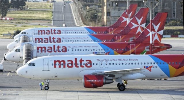 Half of Air Malta’s pilots are laid off