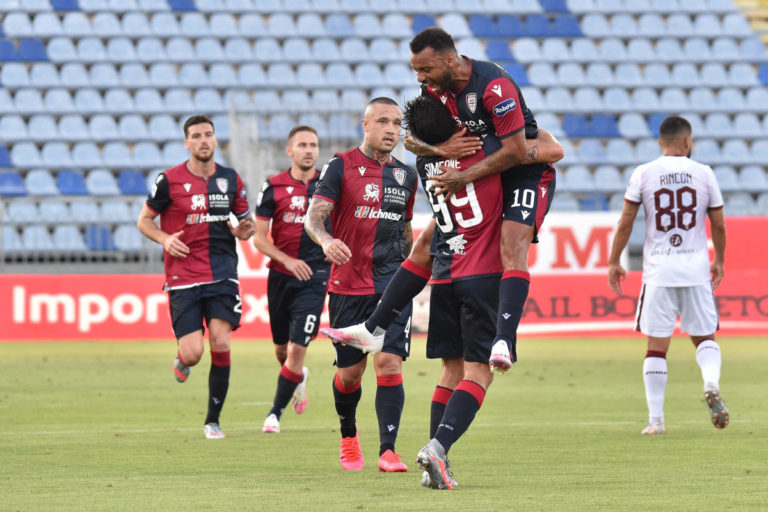 Joao Pedro ferma rimonta Toro, il Cagliari vince 4-2