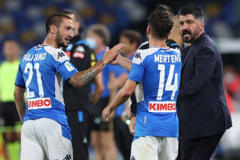Mertens riprende l’Inter, Napoli in finale di Coppa Italia