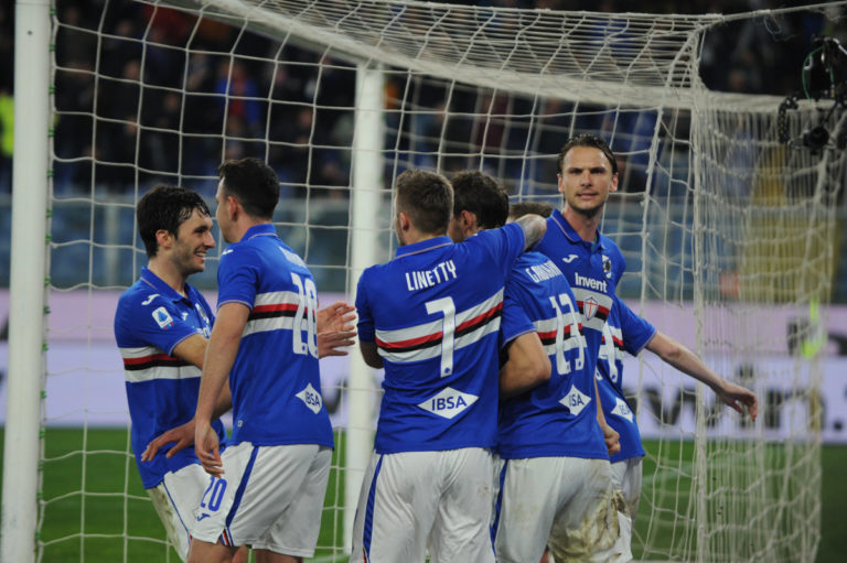 Samp vince scudetto sostenibilità web, Milan retrocesso