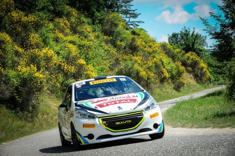 Peugeot Competition 208 Rally Cup. Straffi di nuovo leader al Casentino
