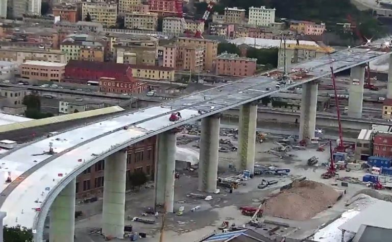 Ponte Genova, Consulta “Legittimo escludere Aspi”