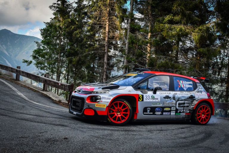 Al Rally del Casentino bis per la Citroèn C3 R5 e Andrea Crugnola