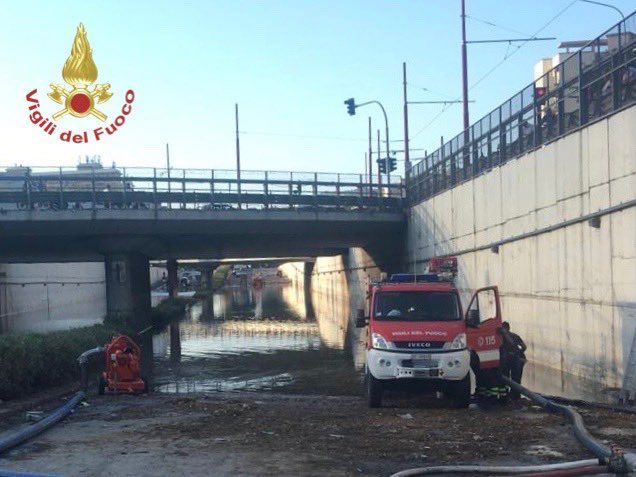 Nubifragio a Palermo, esclusa la presenza di vittime