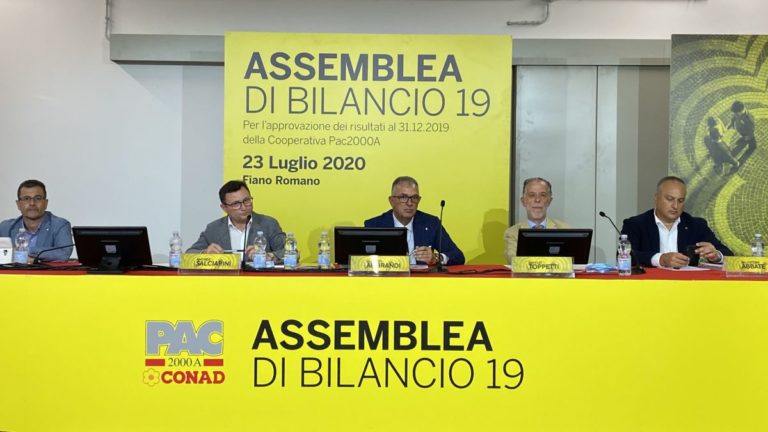 Conad PAC 2000A, bilancio 2019 chiude con una crescita del 5,9%