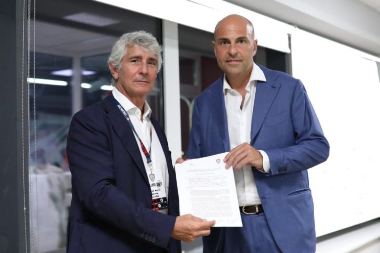 Accordo ICS-Cagliari per la costruzione del nuovo stadio