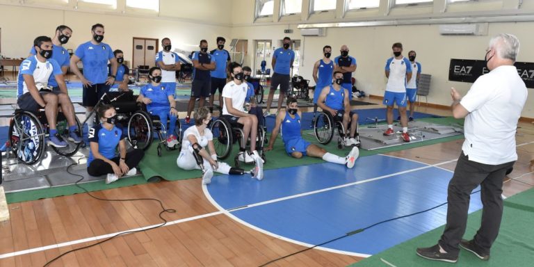 Paralimpica. Vicepresidente Azzi ha incontrato gli azzurri