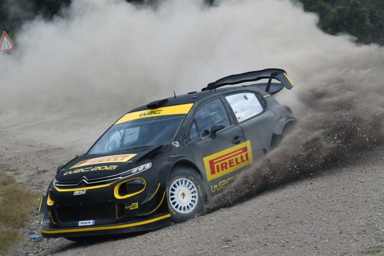 In Sardegna test per sviluppo pneumatici WRC 2021