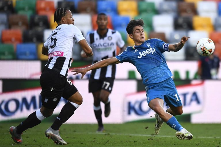 La Juventus cade a Udine, scudetto rinviato