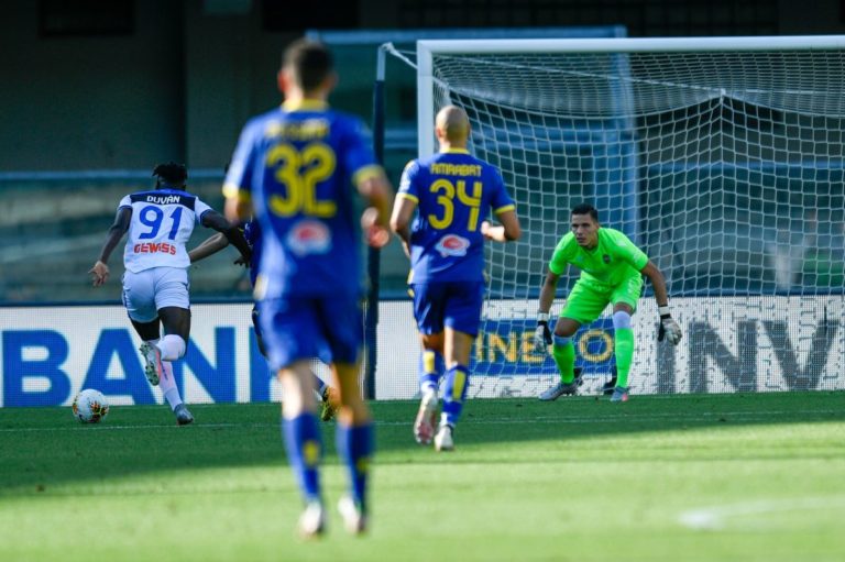 Atalanta fermata sul pari dal Verona, al Bentegodi 1-1