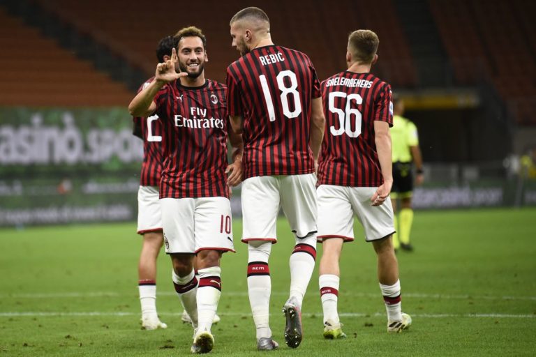 Milan-Bologna 5-1, rossoneri sesti a un punto dalla Roma
