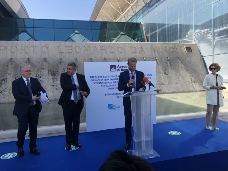 Aeroporto Fiumicino premiato dalle Nazioni Unite