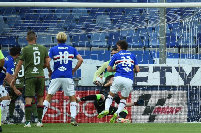 Sampdoria e Fiorentina vittorie e quasi salvezza