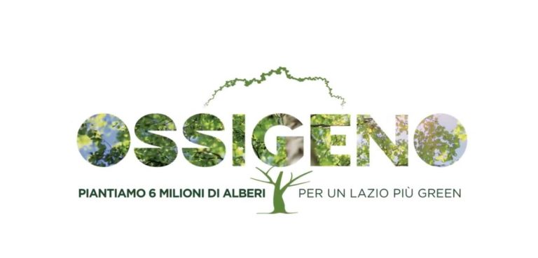 Riparte il progetto “Ossigeno”, 10 mln per un Lazio sempre più green