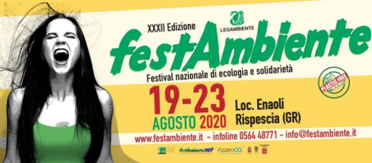 Dal 19 al 23 agosto torna il Festival nazionale di Legambiente