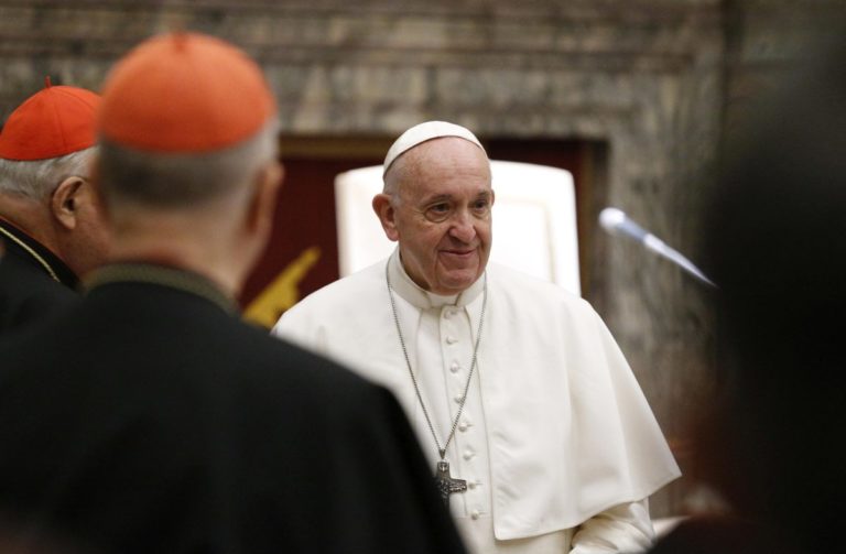 Papa Francesco riceve una delegazione dei giocatori Nba