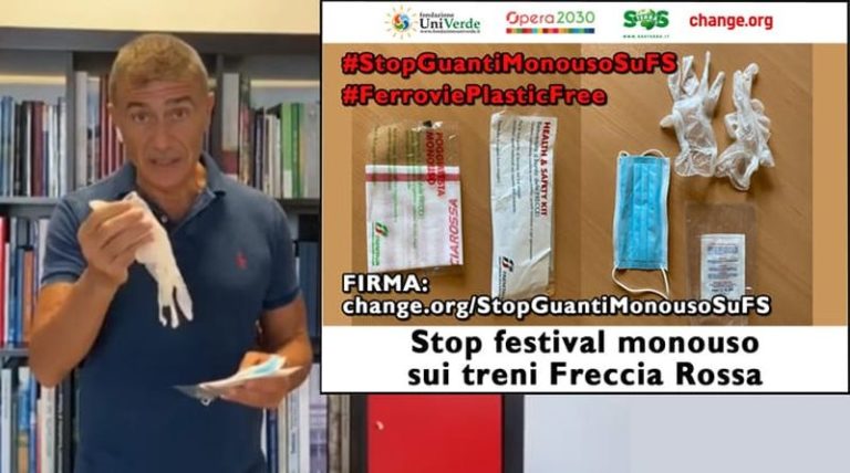 Pecoraro Scanio “Da Fs prima risposta su stop guanti monouso”