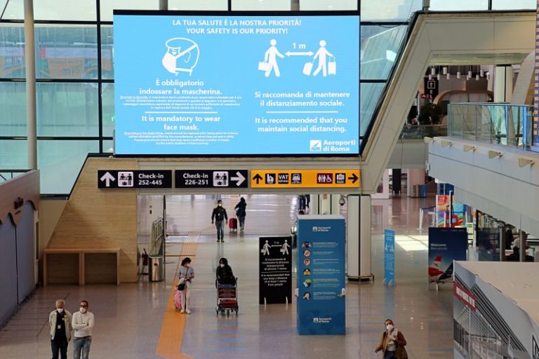 Misure anti Covid, riconoscimento internazionale per gli scali romani