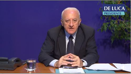 Covid, De Luca “Vedremo se limitare la mobilità interregionale”