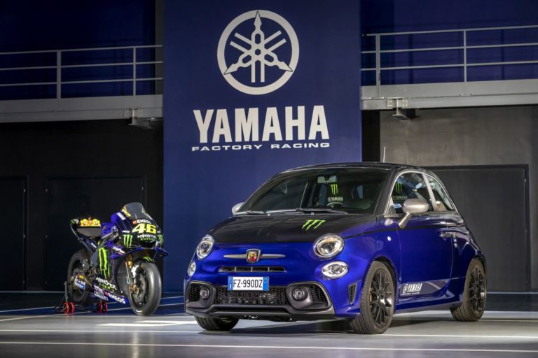 Abarth. Nuove serie speciali 595 Scorpioneoro e Yamaha