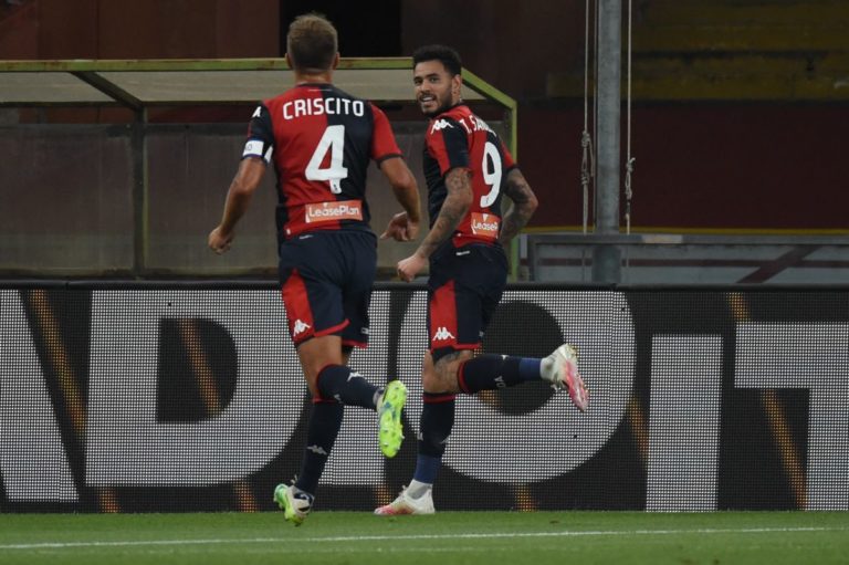 Genoa-Verona 3-0 grifoni salvi, Lecce in serie B