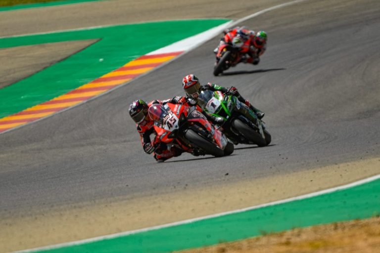 GP Aragon. Doppietta Ducati Redding-Davies in Gara 1