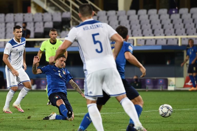L’Italia pareggia 1-1 contro la Bosnia in Nations League