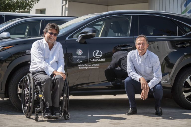Sei veicoli Toyota e Lexus per il Comitato Paralimpico Italiano