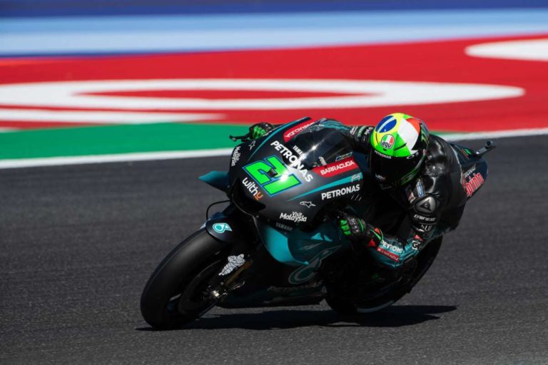 Morbidelli vince a Misano davanti a Bagnaia, Rossi 4°