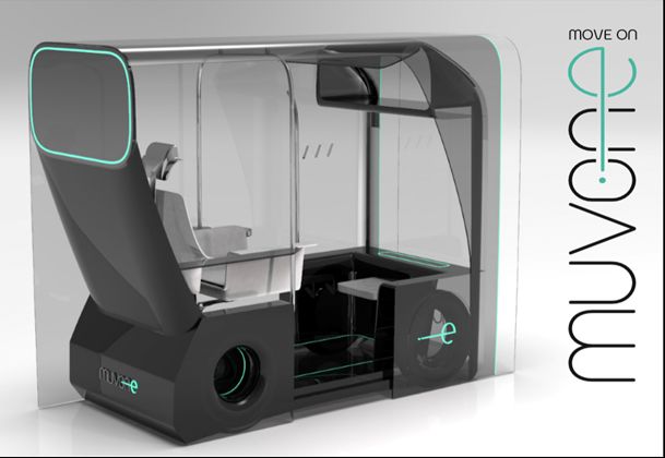 Concept taxi a guida autonoma vince il New Designers Ford Award