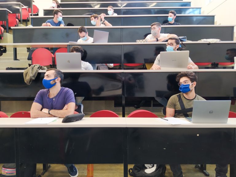 Dopo il lockdown primo giorno di lezioni in presenza all’Università di Palermo