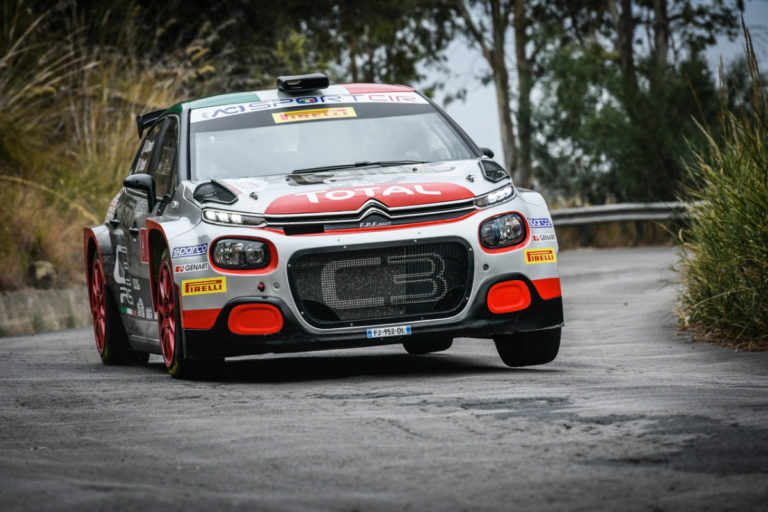 La Citroen C3 R5 di Crugnola e Ometto vince la Targa Florio