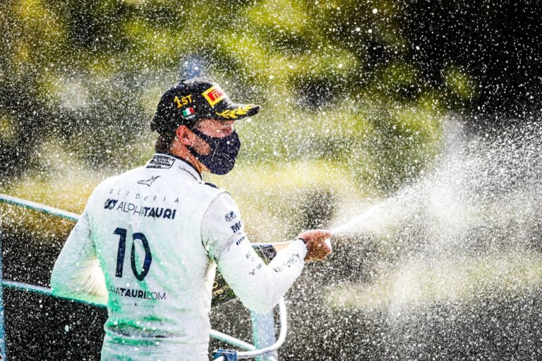 Gasly socio onorario ACI “Vincere Monza un sogno”