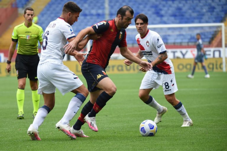 Poker del Genoa all’esordio, Crotone ko al Ferraris