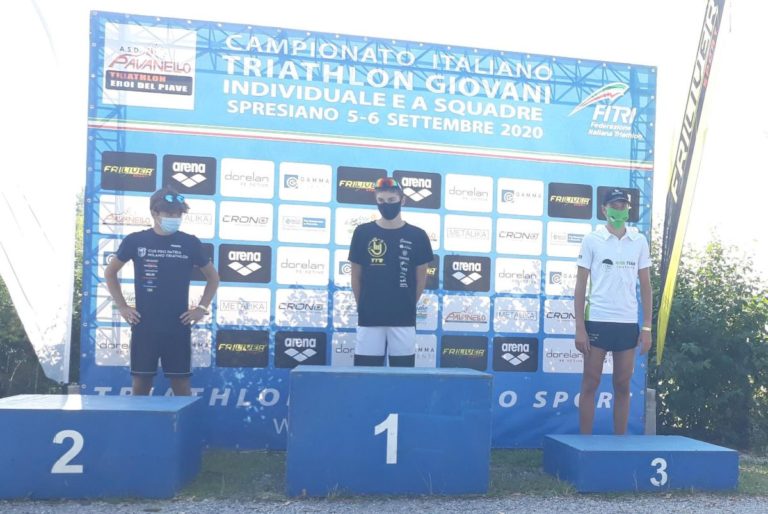 L’alcamese Giovanni Lombardo terzo ai Giovanili di Triathlon