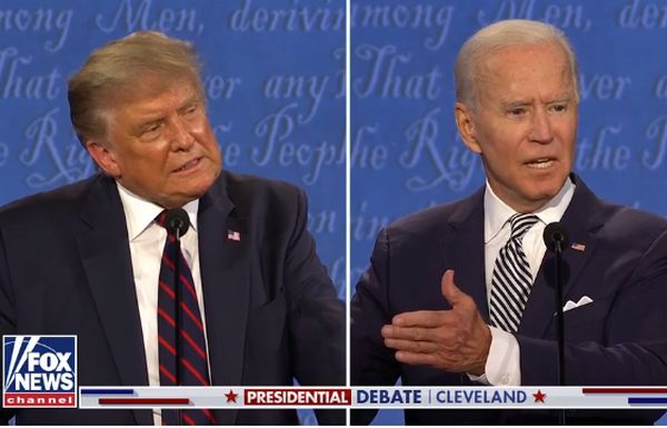 Trump-Biden, insulti nel primo duello tv