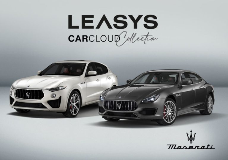 Una Maserati in abbonamento mensile con Leasys CarCloud Collection