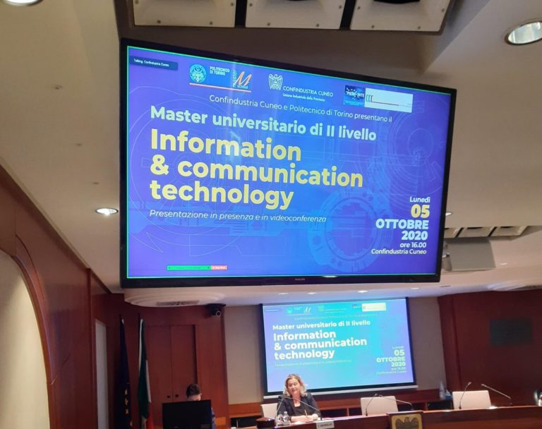 Politecnico Torino, un master per l’ICT nelle imprese cuneesi