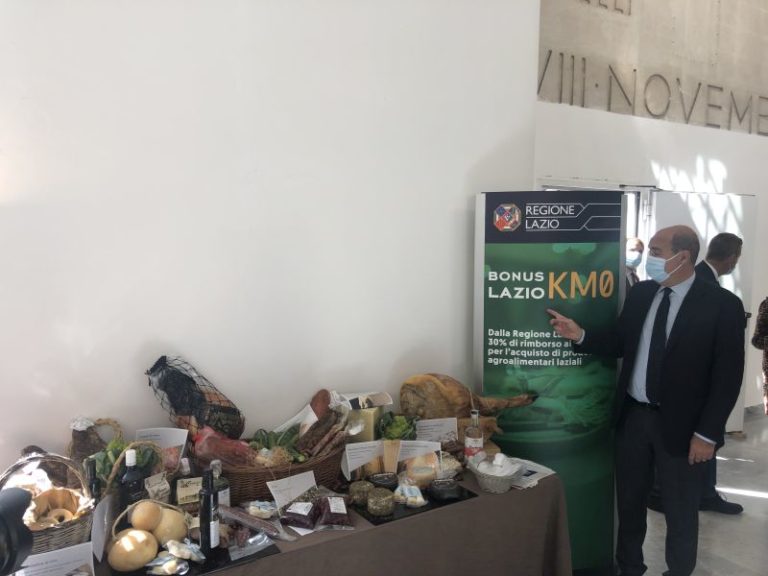 Bonus Lazio KM0, 10 mln per sostenere agricoltura e ristorazione