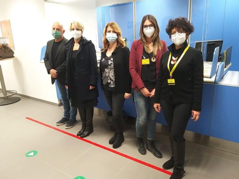 Amatrice, inaugurata la nuova sede dell’ufficio postale