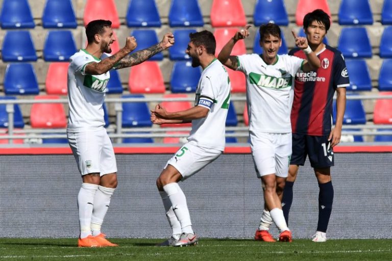 Rimonta Sassuolo, 4-3 a Bologna e secondo posto