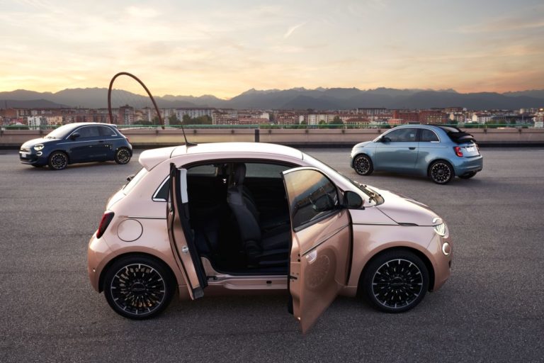 Tutta italiana la nuova Fiat 500e